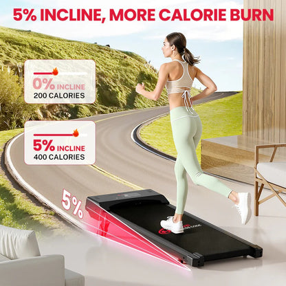 Treadmill C1, Speed 1-10KM/H, 5% Manual Incline