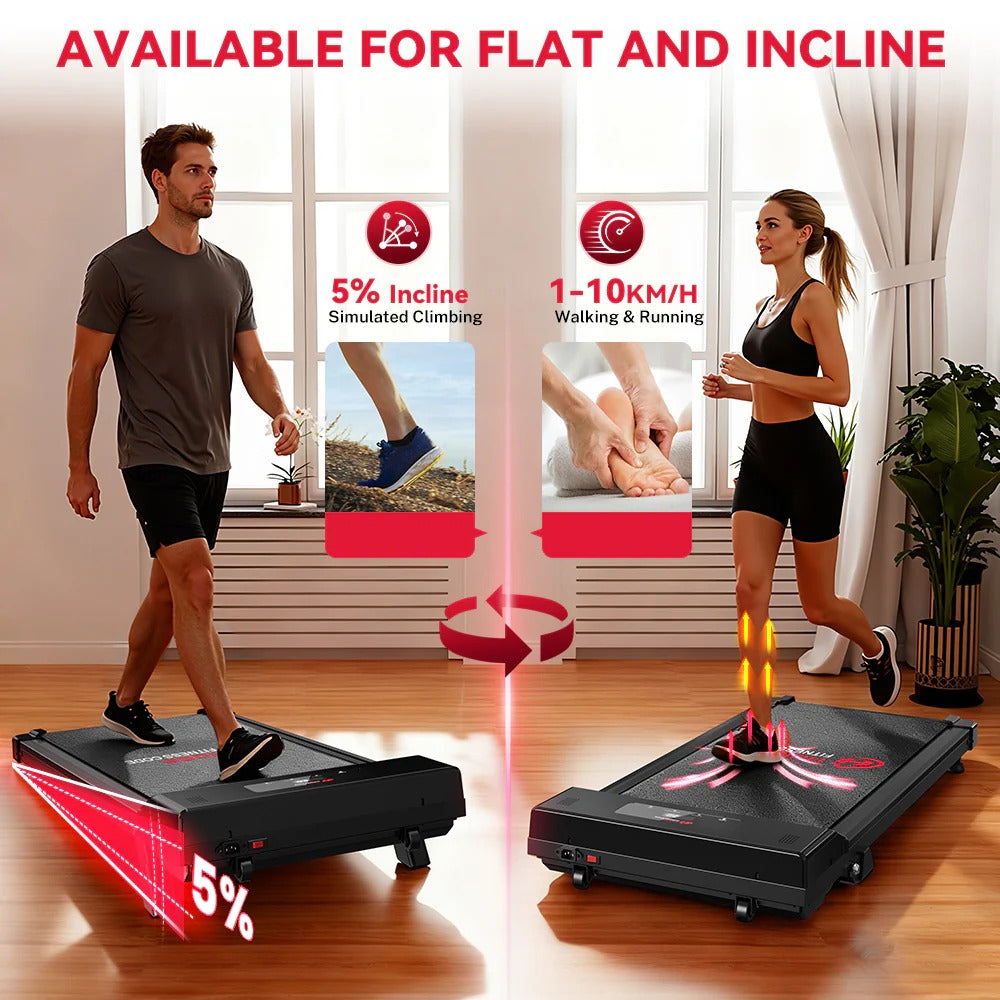 Treadmill C1, Speed 1-10KM/H, 5% Manual Incline