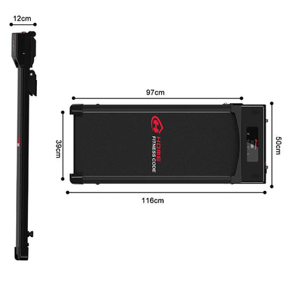 Treadmill C1, Speed 1-10KM/H, 5% Manual Incline