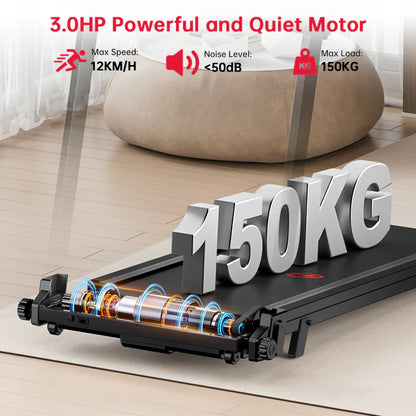 Folding Highend Treadmill Q8 Pro, INCLINE